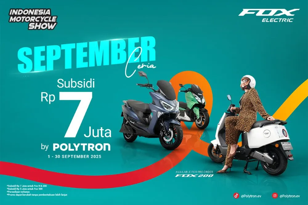 Polytron Hadirkan FOX-200 di IMOS 2025, Suguhkan Diskon Rp.7juta