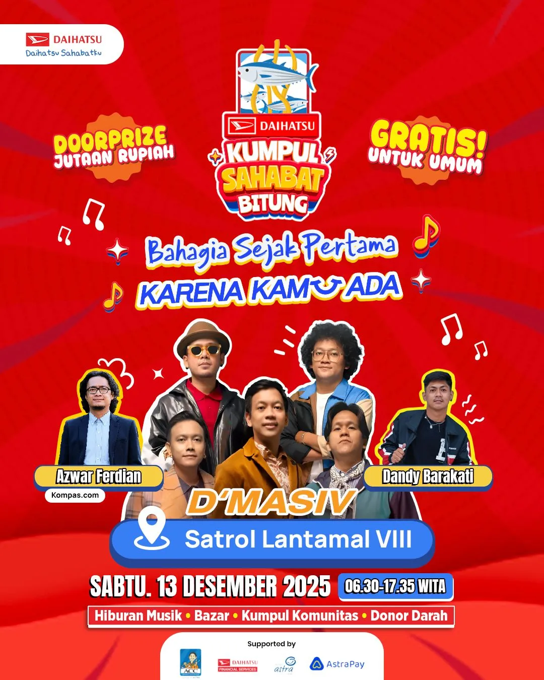 Rayakan Akhir Pekan Bersama Keluarga di Daihatsu Kumpul Sahabat Bitung