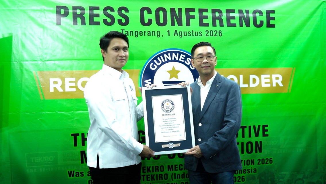 TEKIRO Pecahkan Rekor Guinness World Records